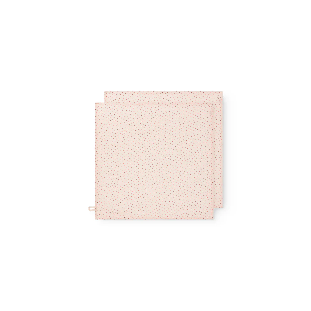 Hydrofiele doeken Ada – 65x65cm – 2 pack – Biologisch katoen mousseline – Happy Hearts/Hartjesprint – MarMar Copenhagen