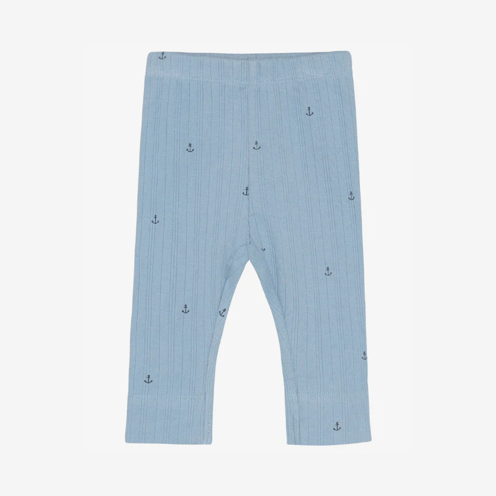 Baby legging – Biologisch katoen – Mountain Spring/Blauw – Fixoni