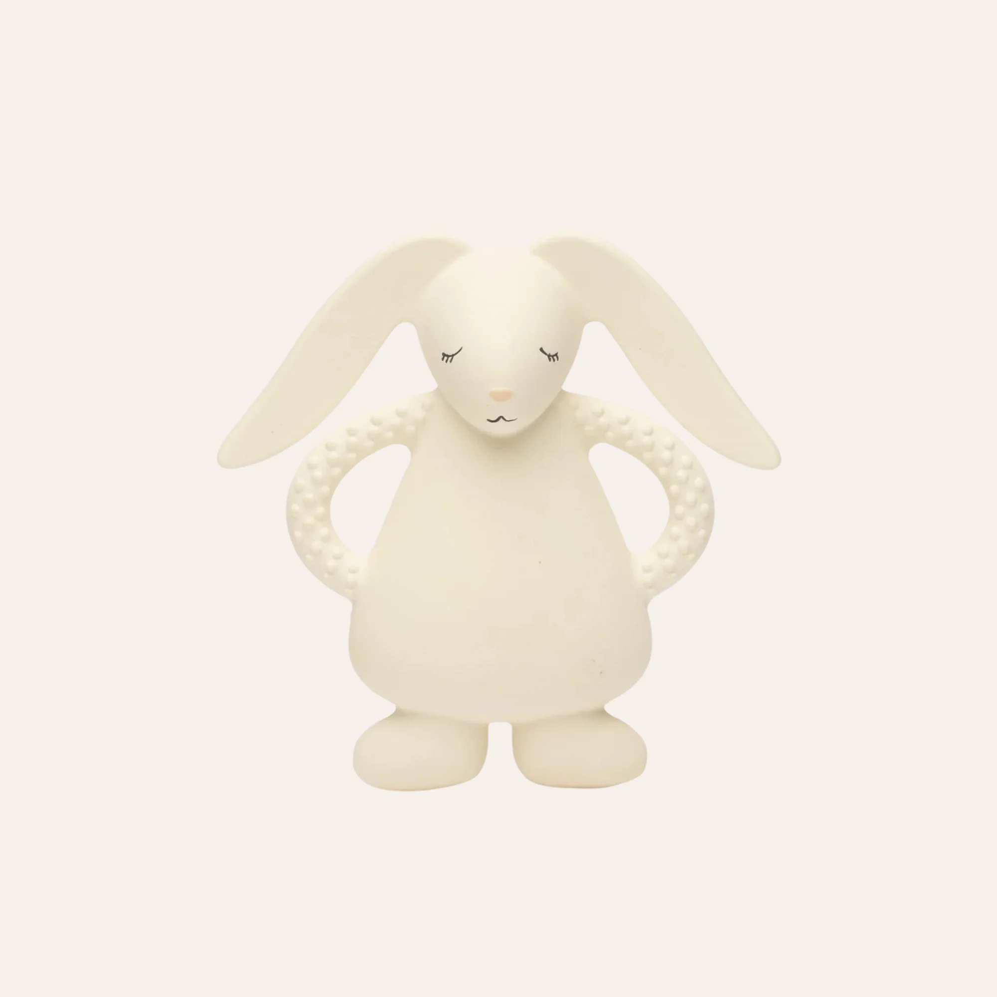 Bijtspeeltje Konijn – Teether Bunny Cream – Natuurrubber – Moonie