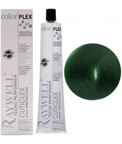 Raywell ColorPlex – Permanente HaarVerf – 02 – Groente – 100 ml