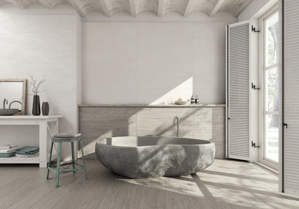 Grespania wabi sabi concrete Blanco 60×60