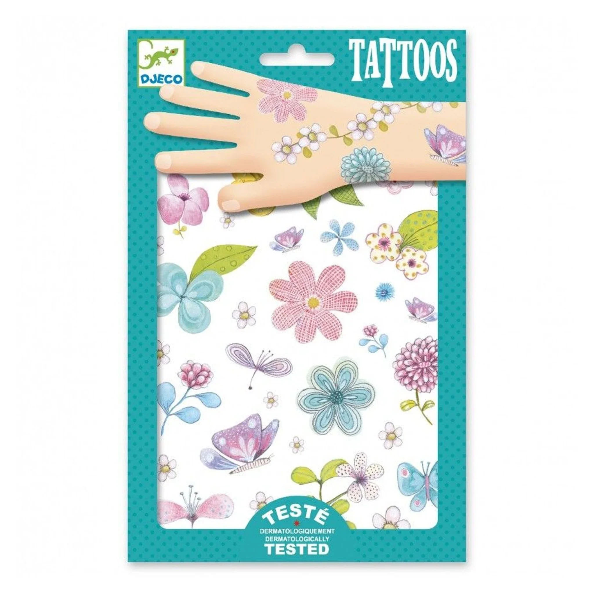 Tattoo –  Glitter veldbloemen