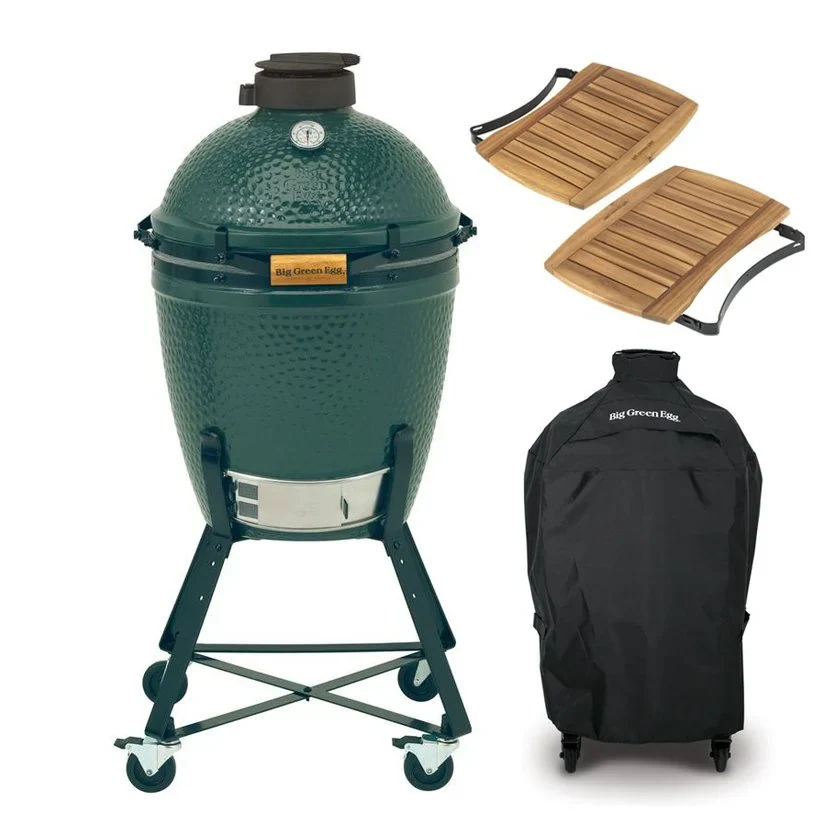 Big Green Egg Medium Compleet – Kamado BBQ met Onderstel & Hoes
