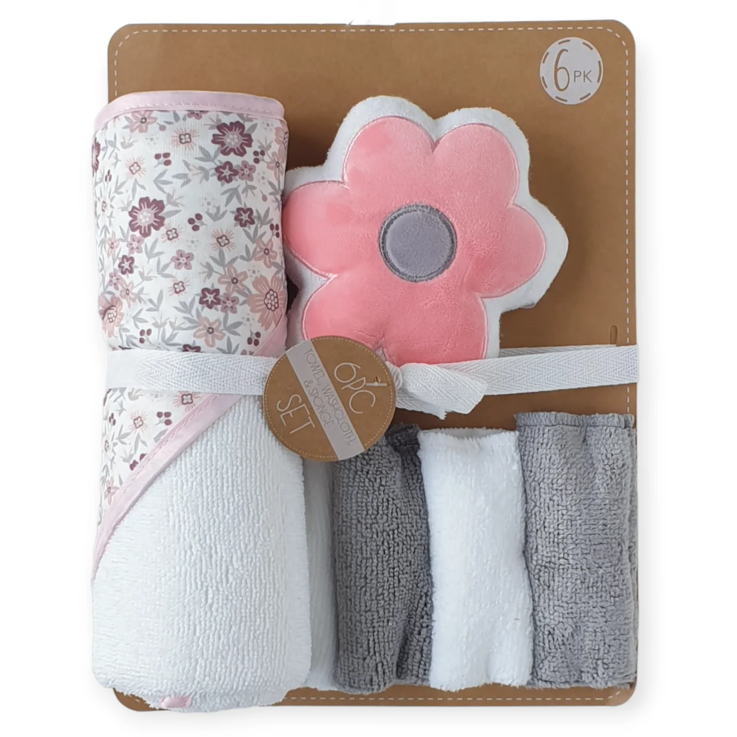 6-Delige Badset ‘Bloem’