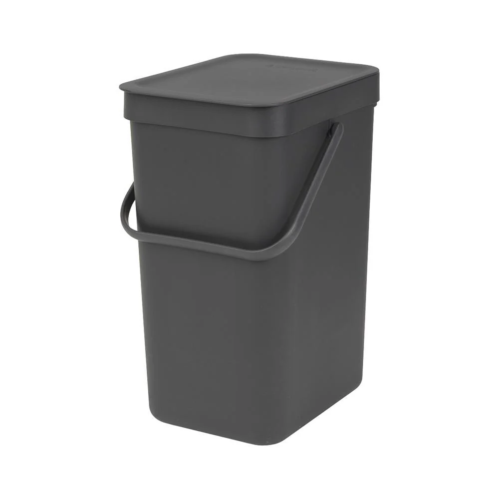Brabantia Sort & Go afvalemmer 12 liter – grijs