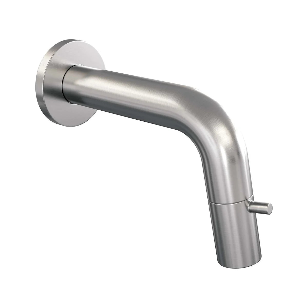 Brauer Brushed Edition Fonteinkraan inbouw – uitloop 14cm – PVD – geborsteld RVS