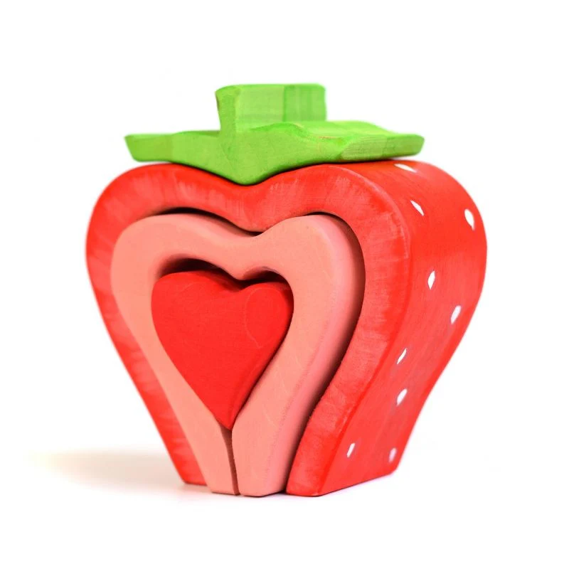 Houten aardbei