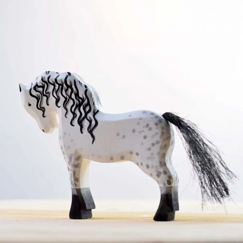 Houten Paard wit