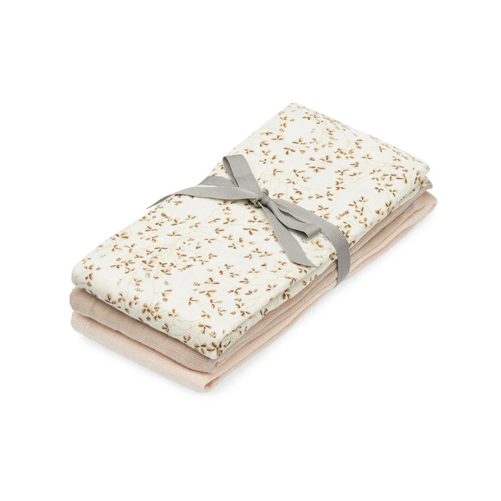 CamCam Copenhagen – Muslin Cloth (3-pack) – Lierre – Hydrofiele doeken – GOTS
