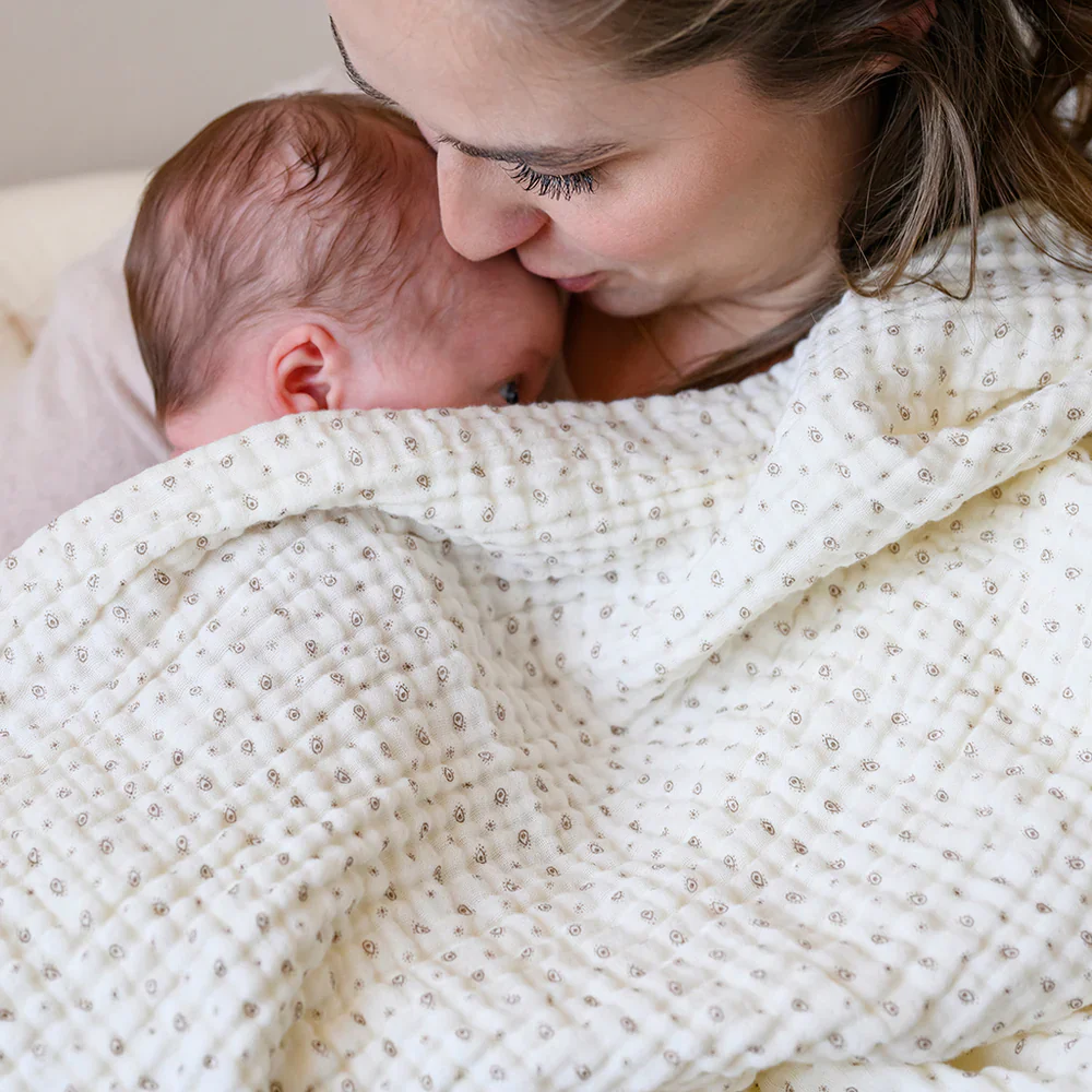 Muslin babydeken Rowan – 100% biologisch katoen – GOTS – CamCam Copenhagen