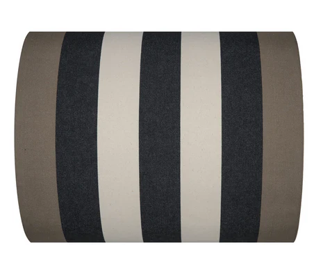 Coupon canvas carthage zwart 71 x 43 cm