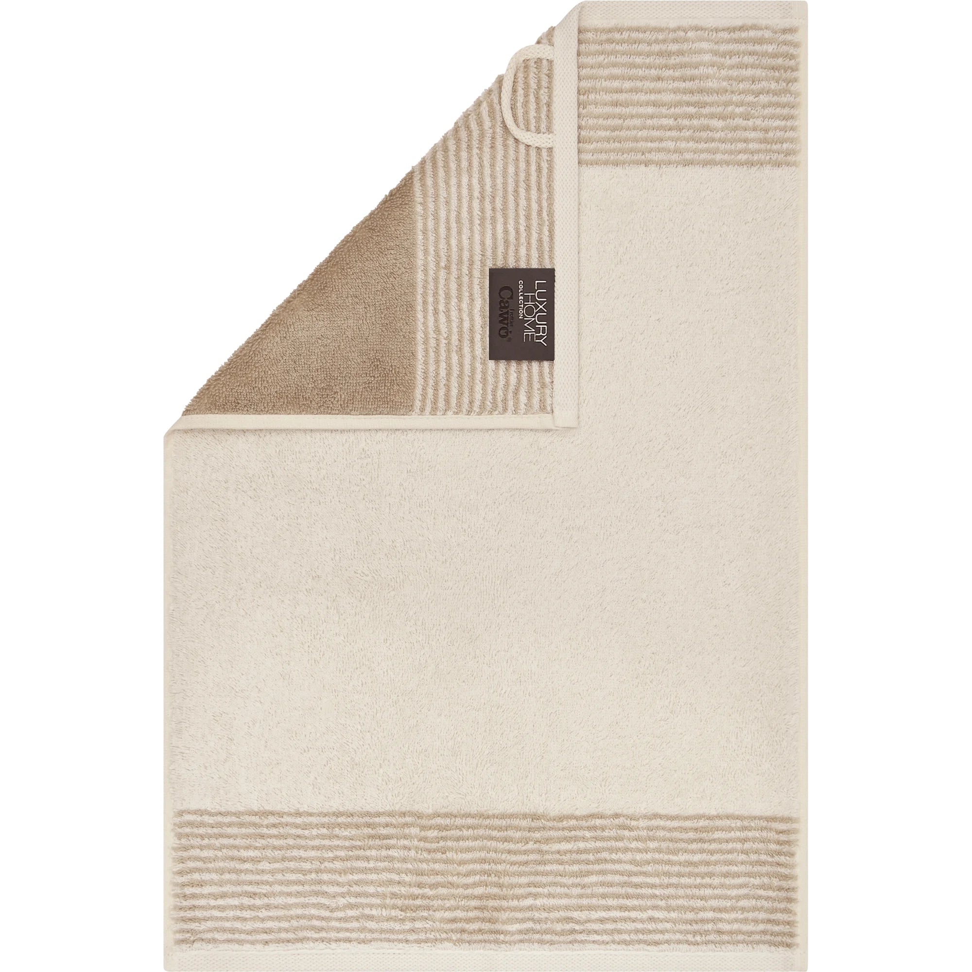 Cawö Gastendoek Noblesse 1003/33 Natuur 30×50 cm