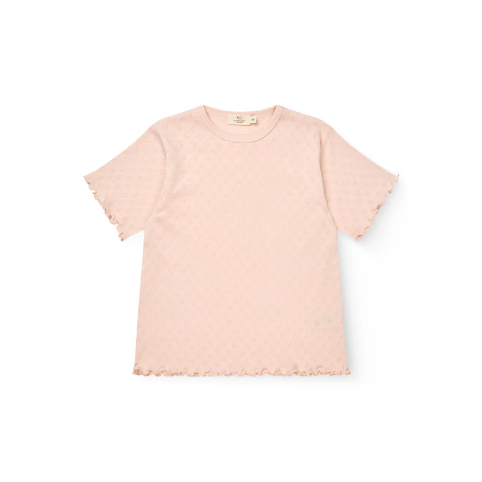 T-shirt pointelle – Hartjes – Biologisch katoen – Copenhagen Colors