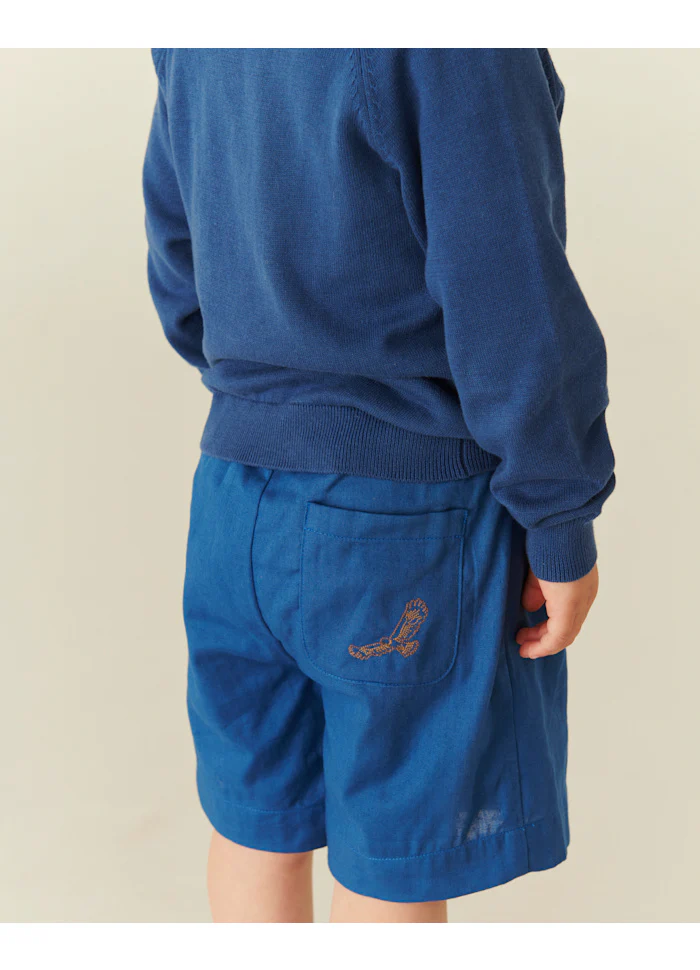 Kort broekje – Biologisch katoen – Kobalt blauw – Copenhagen Colors