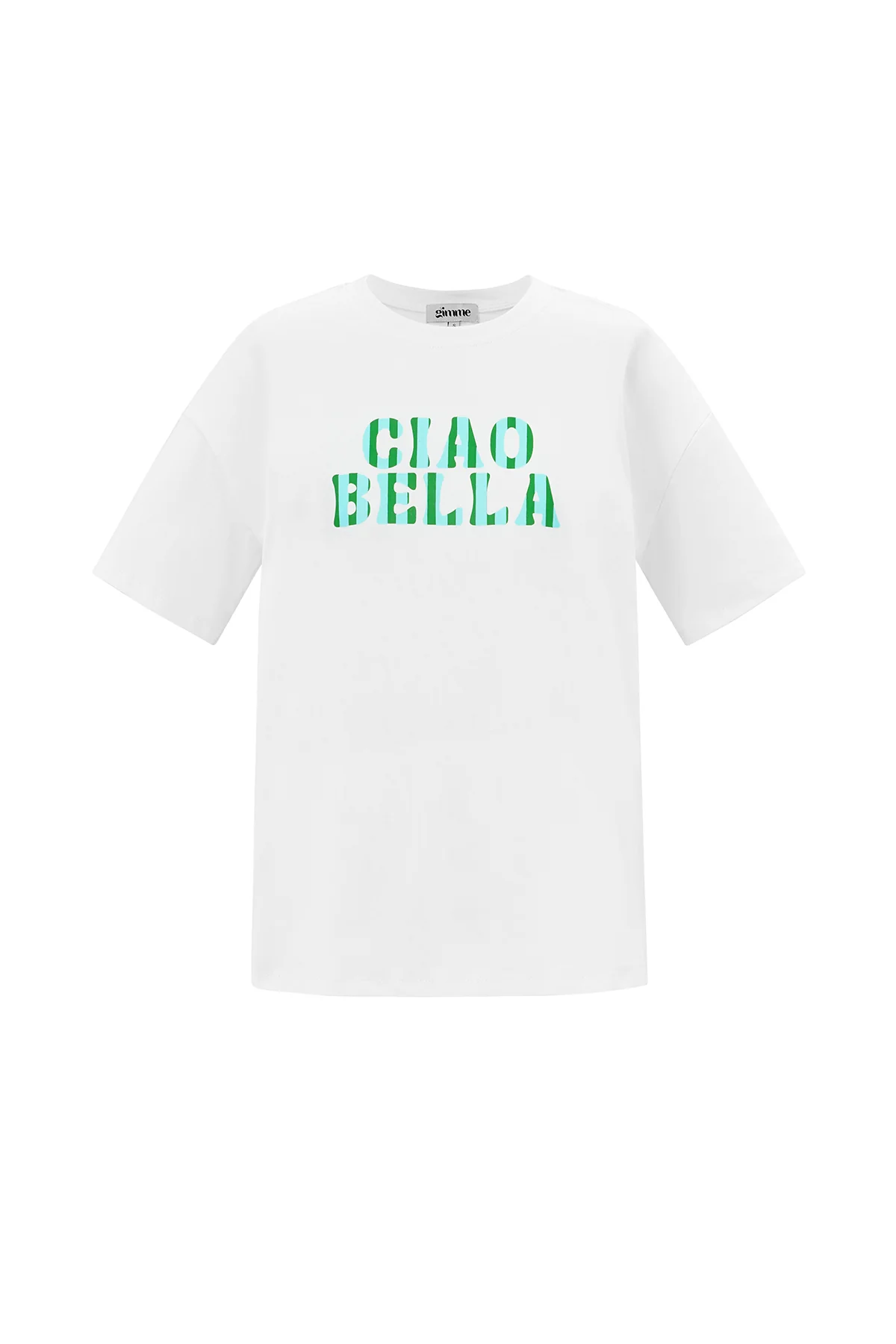 Cotton Vrouwen T-shirt Casual Letters