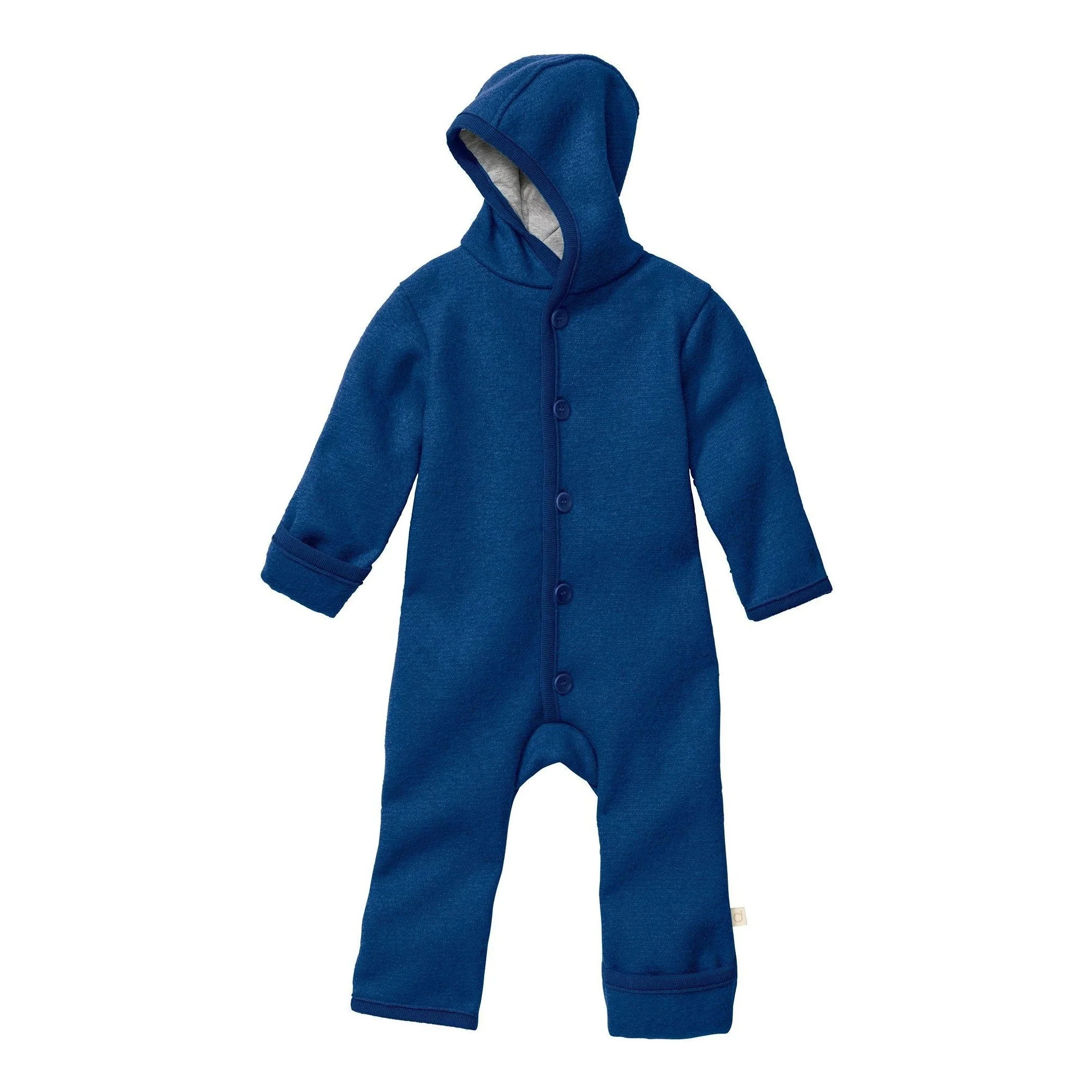 Overall van gekookte wol – Marine