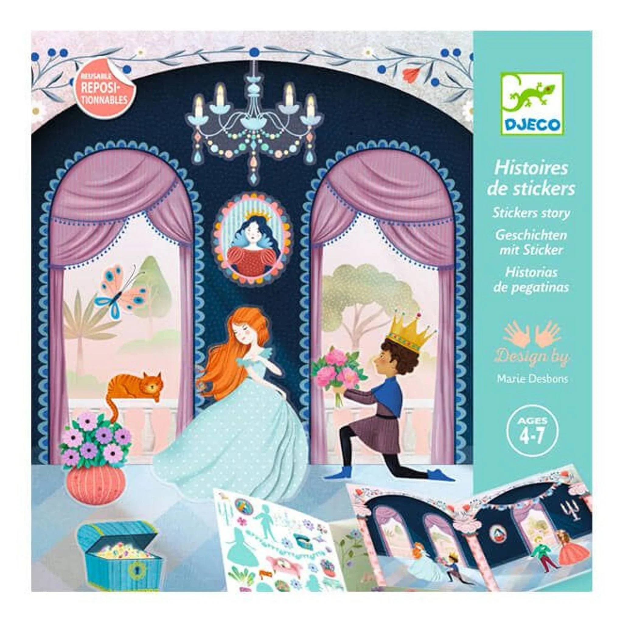 Stickerboek Leven in een kasteel