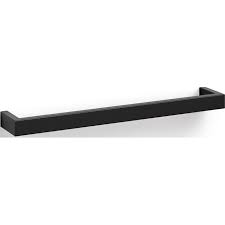 Linea Handdoekhouder 61,5 cm Zwart – Strak & Duurzaam