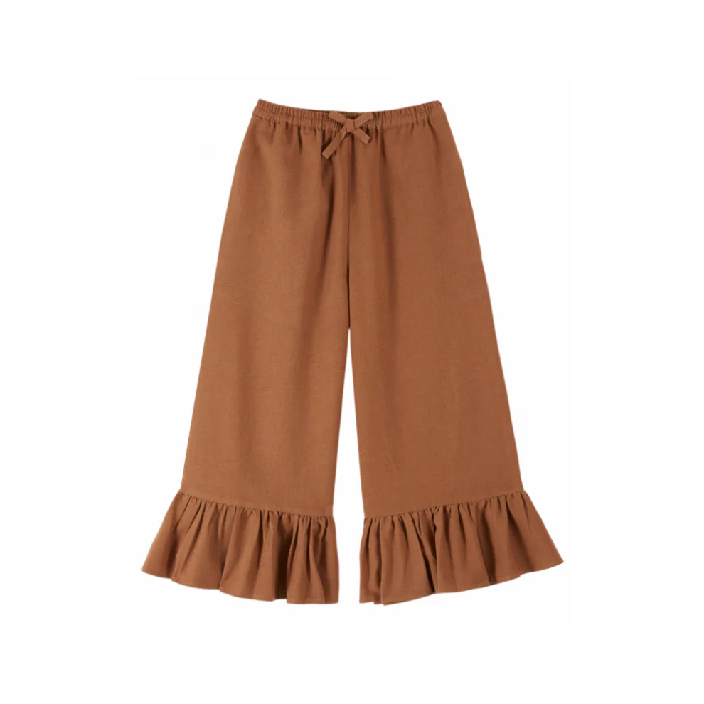 Broek – Pantalon Volant – Katoen – Emile et Ida
