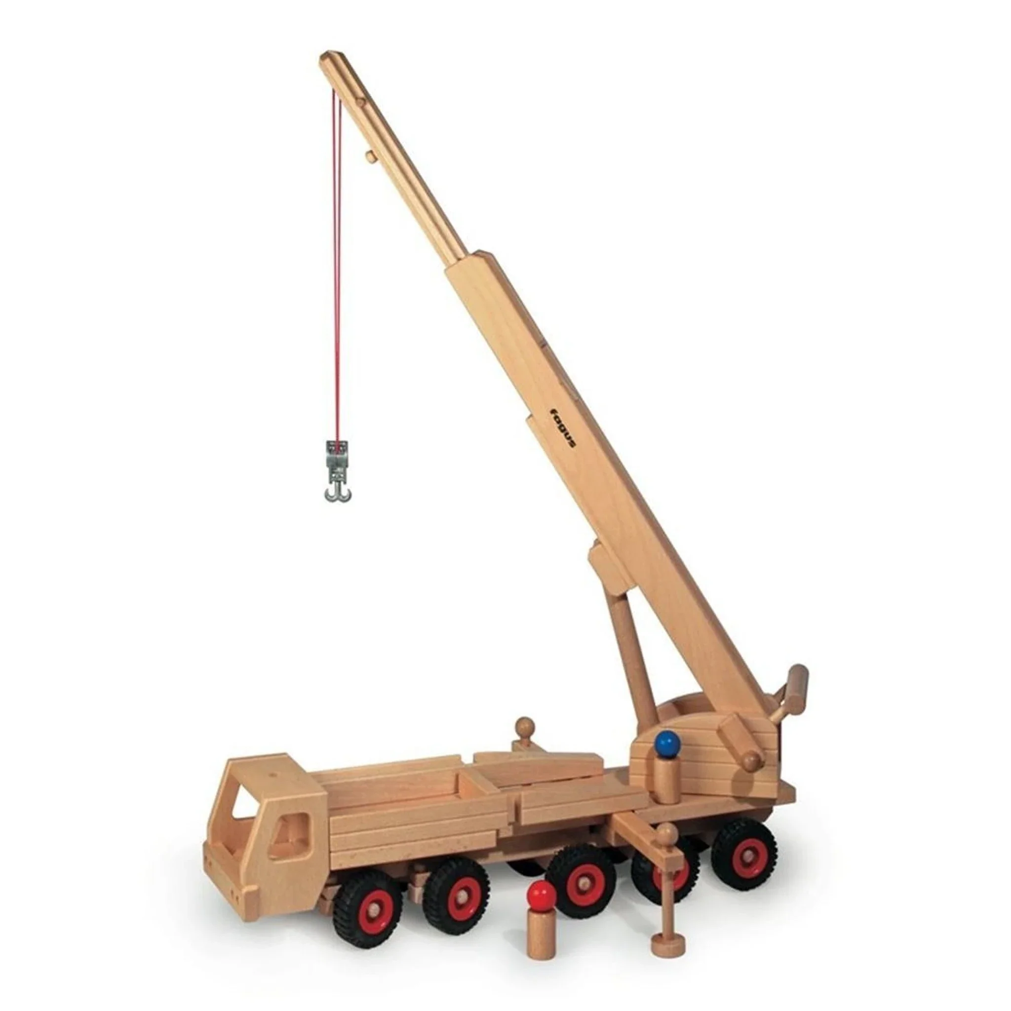 Houten Kraanwagen