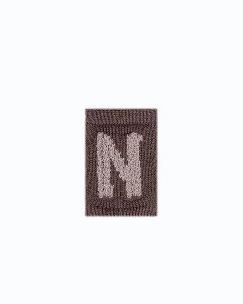 Gebreide letter vlaggetjes N-Z – Knitted Letters – Natuur tinten – SmallStuff