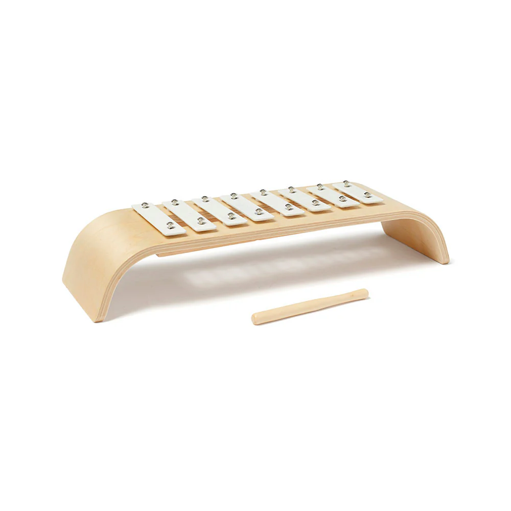 Kid’s Concept – Xylofoon wit – Natuurlijk hout