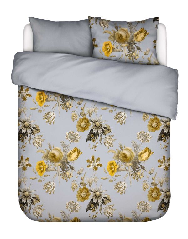 Essenza Dekbedovertrek Florean grey 240×200/220 cm