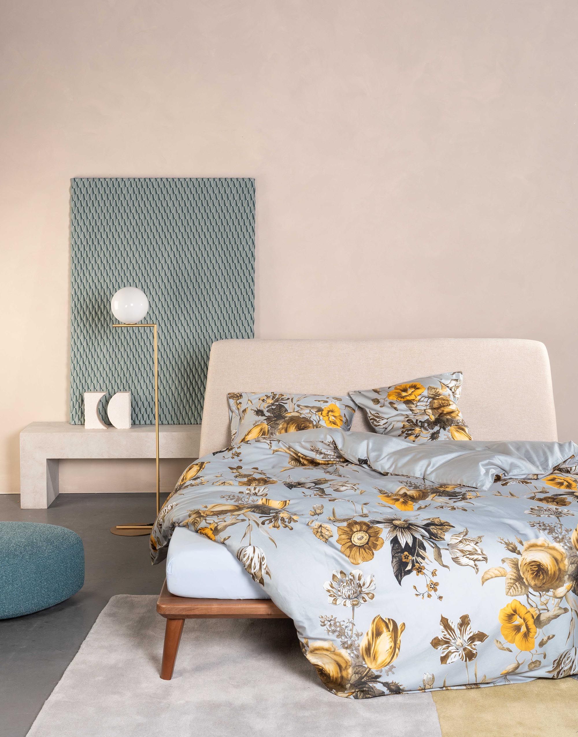 Essenza Florean dekbedovertrek Grey 140x200/220 cm - Afbeelding 3