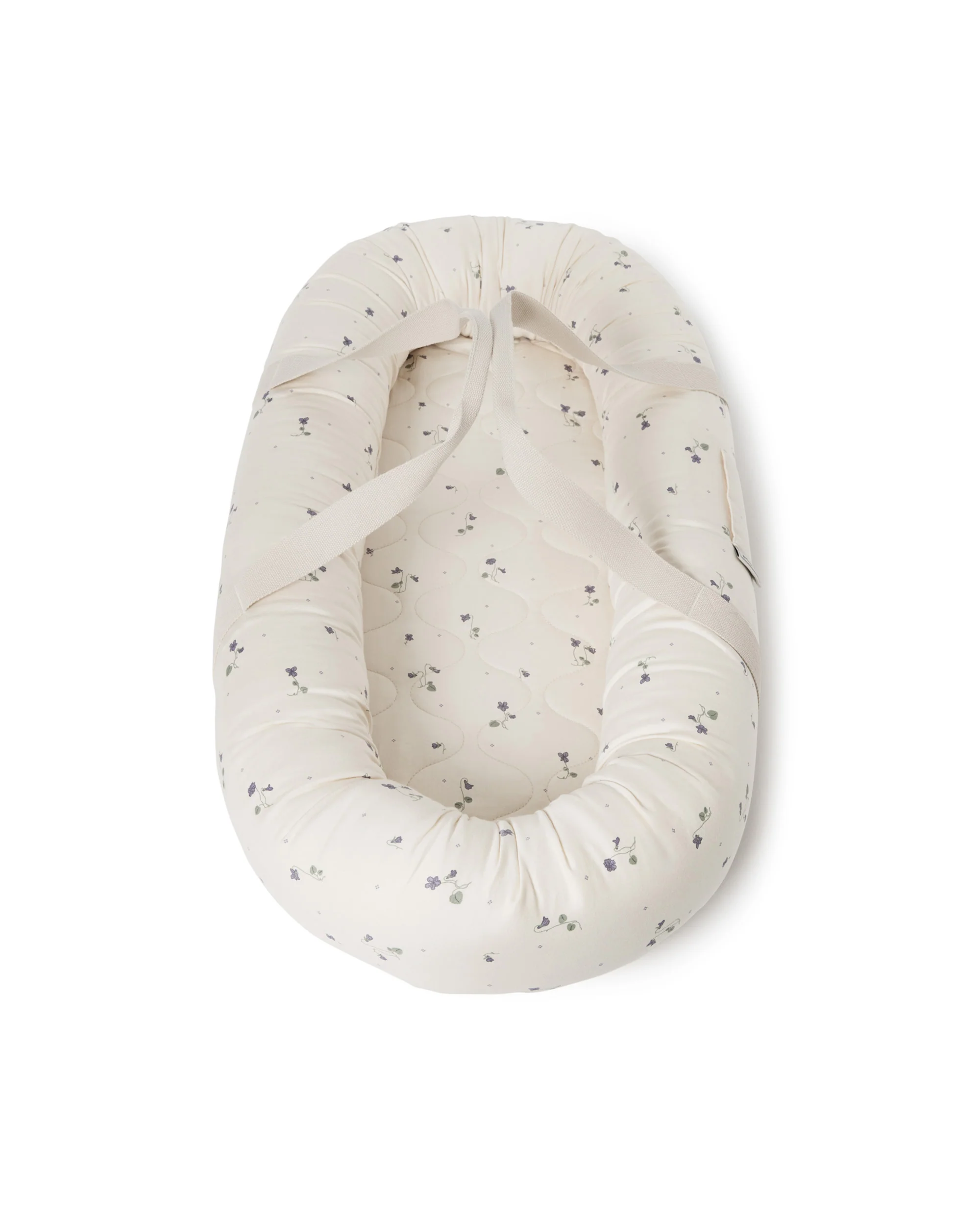 Garbo&Friends – Satin Baby Nest – Viola – Babynest – Biologisch Satijn Katoen