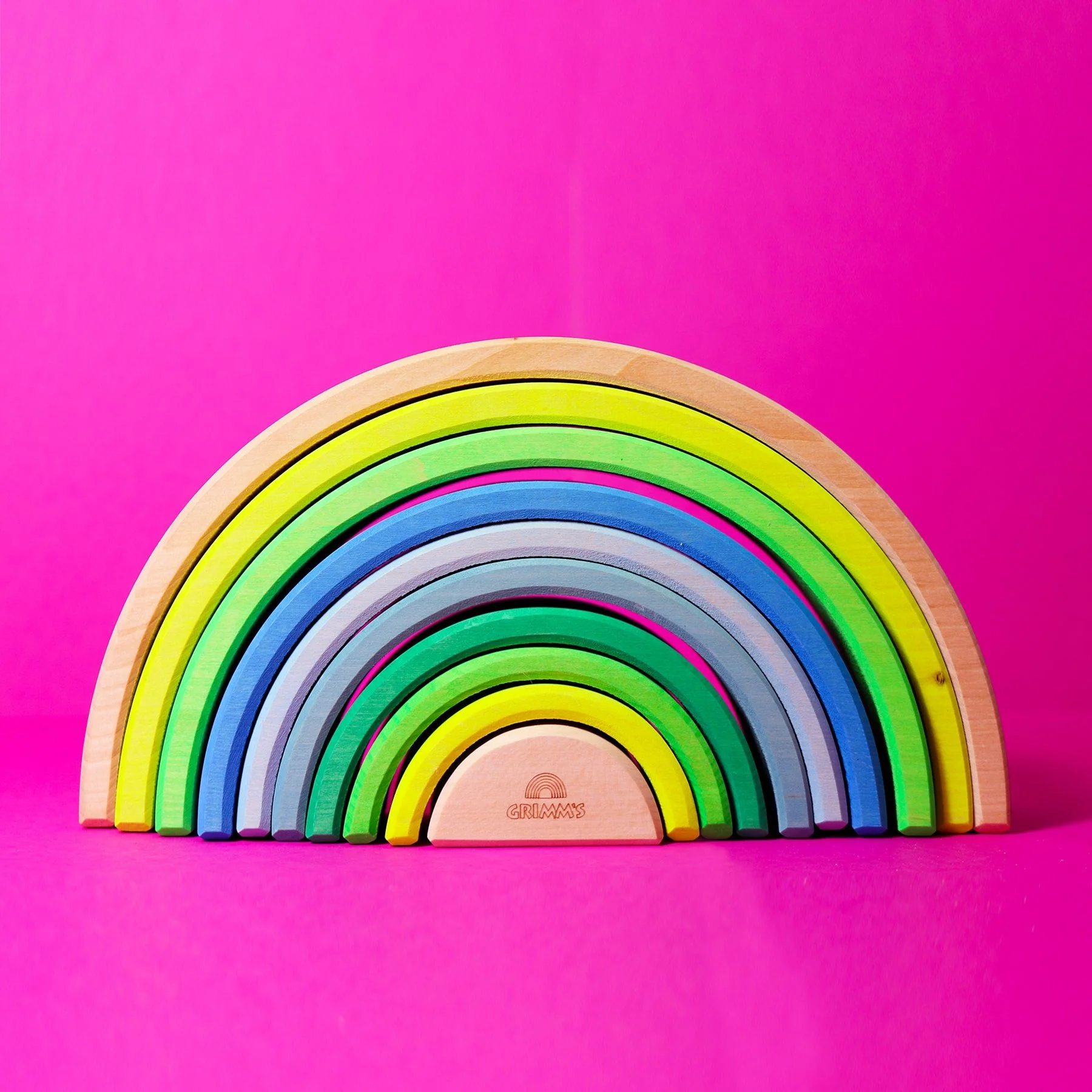 Regenboog Neon Green