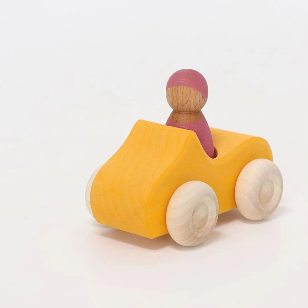 Houten Auto Geel