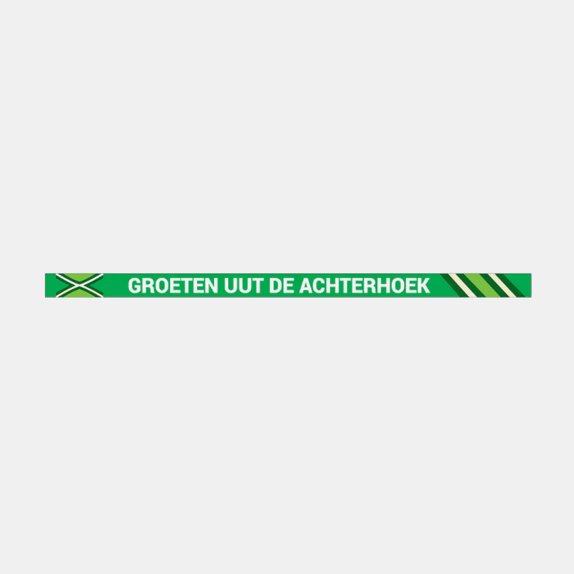Groeten uit de Achterhoek kentekensticker