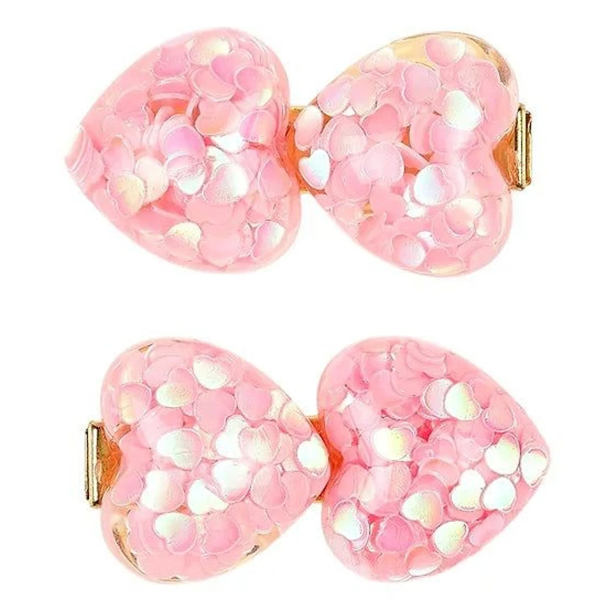 Haarclips Quirine Heart Pink