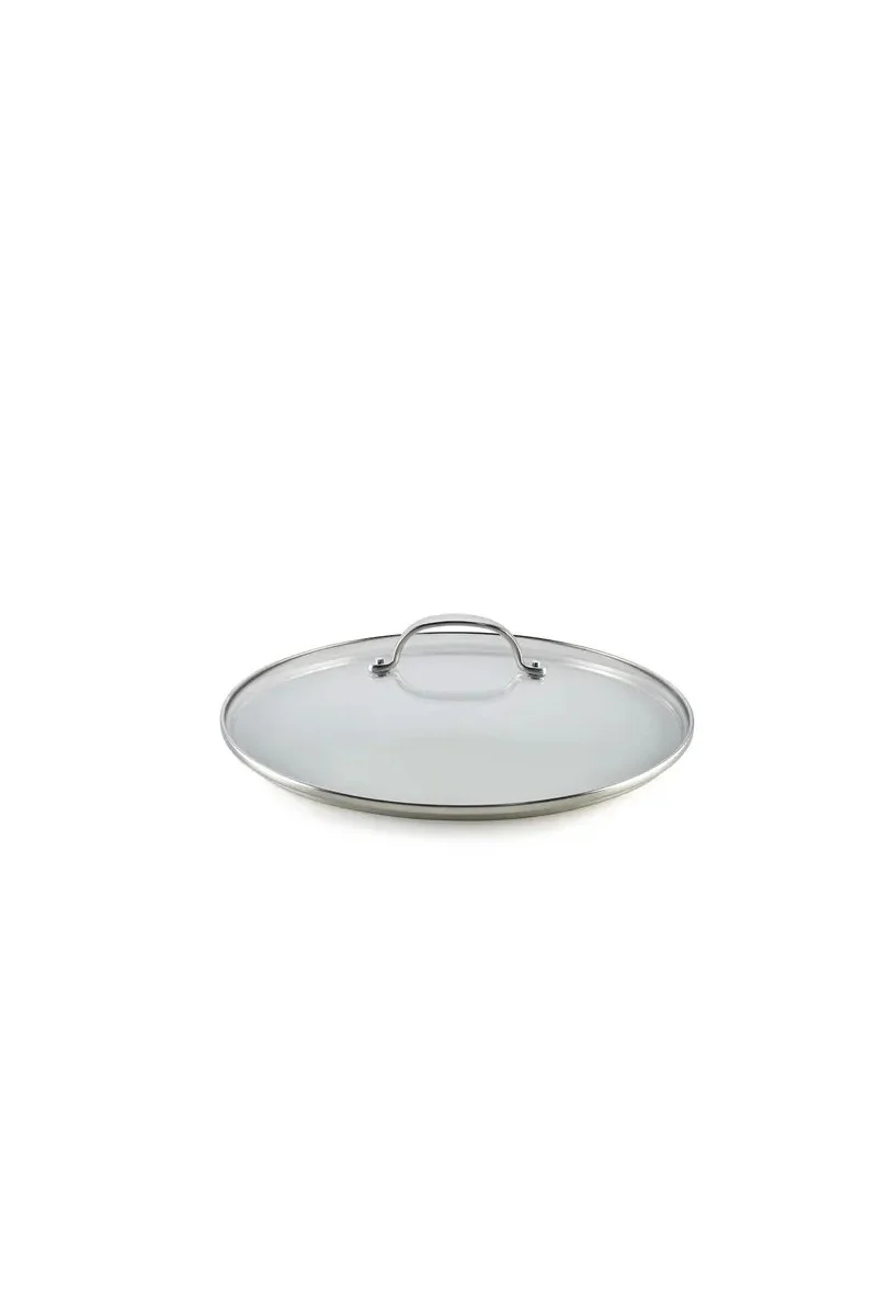 Habonne Glasdeksel met rvs handgreep – 24 cm