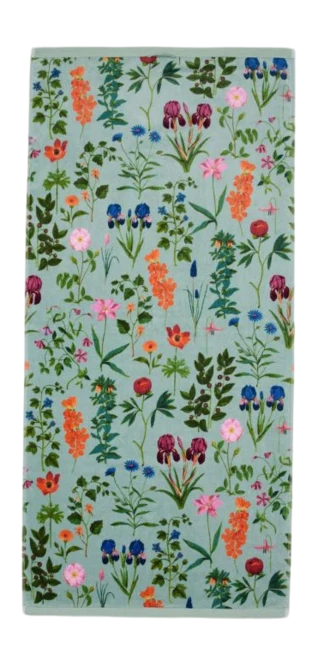 Essenza Handdoeken Marigold surf green 50×100 cm