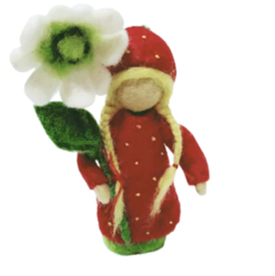 Vilten Aardbeienmeisje