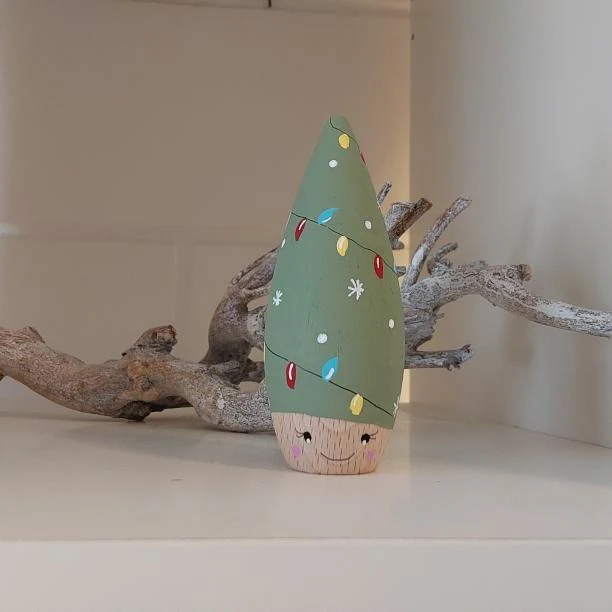 Houten Kerstboom