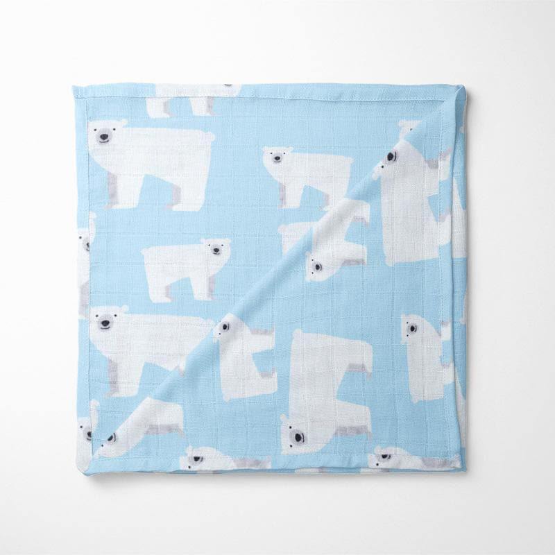 Hydrofiele Doek “IJsbeer” (60×60 cm)