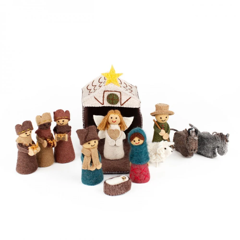 Vilten Kerststal