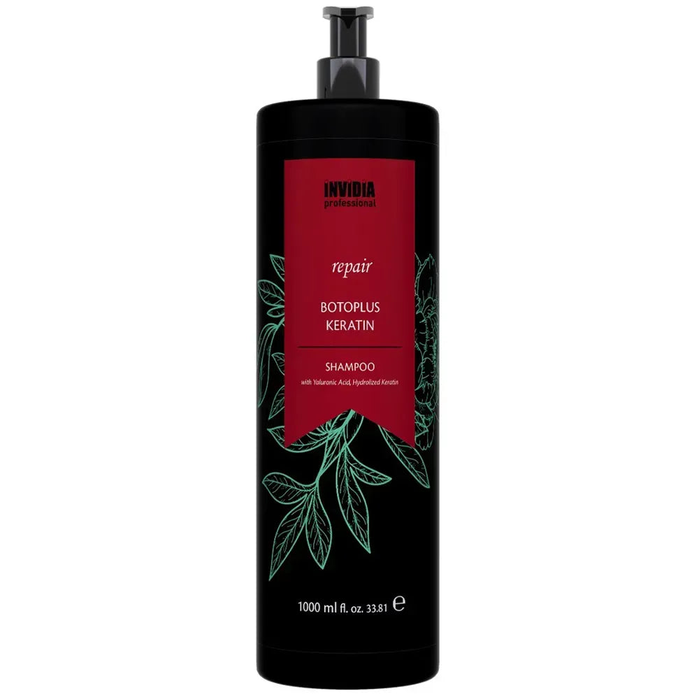INVIDIA BOTOPLUS Herstellende Shampoo voor Beschadigd Haar 1000ml