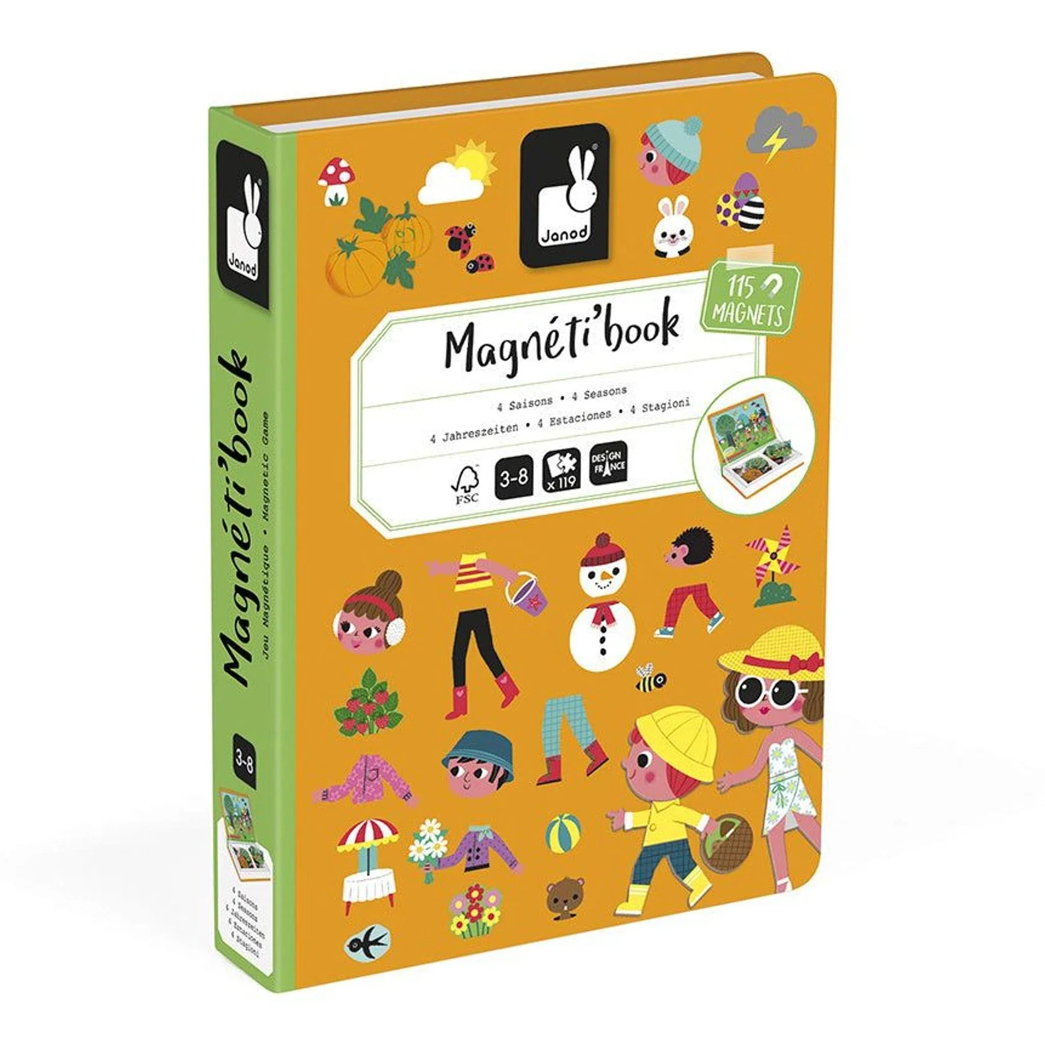 Magnetibook – 4 seizoenen