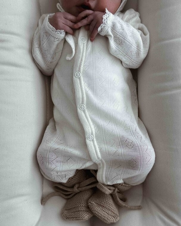 Boxpakje – Wol/Zijde – Pointelle – White – Joha