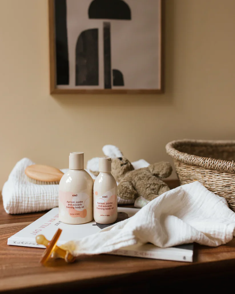 Mother & Baby Calming Body Oil – Mother & Baby Bonding Duo – Kenkô