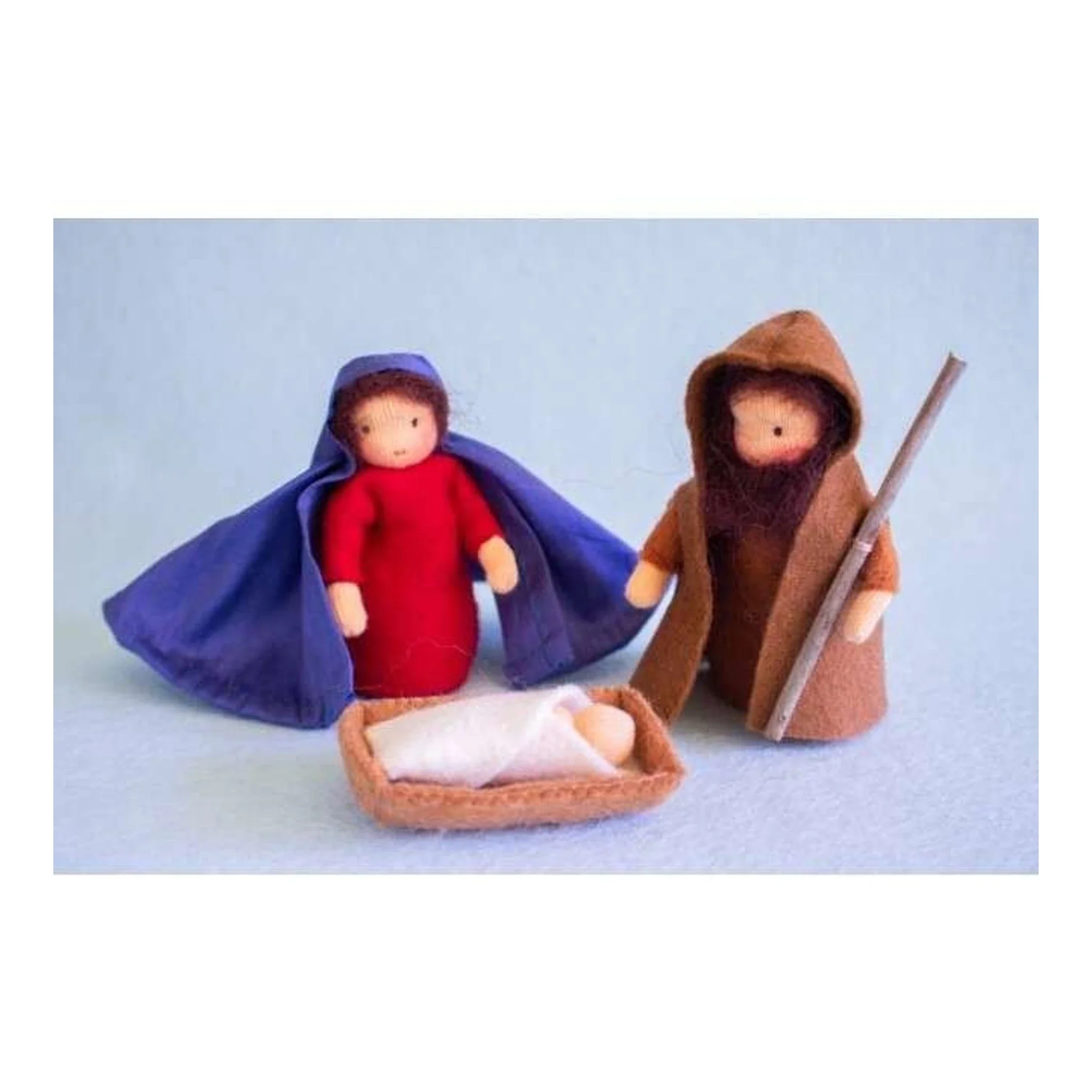 Kerststal 1 Jozef, Maria en Jezus – Zelfmaakpakketje