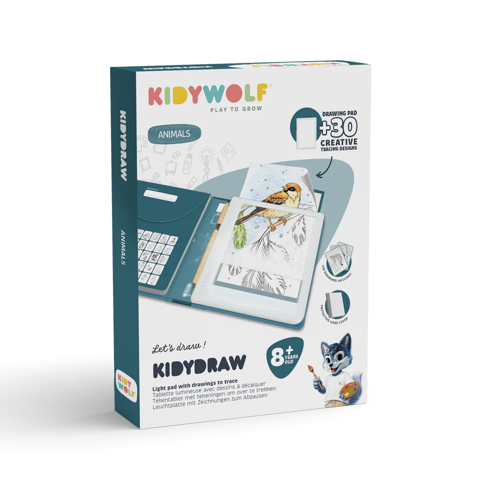 KIDYDRAW Drawing Pad Food Around the World
