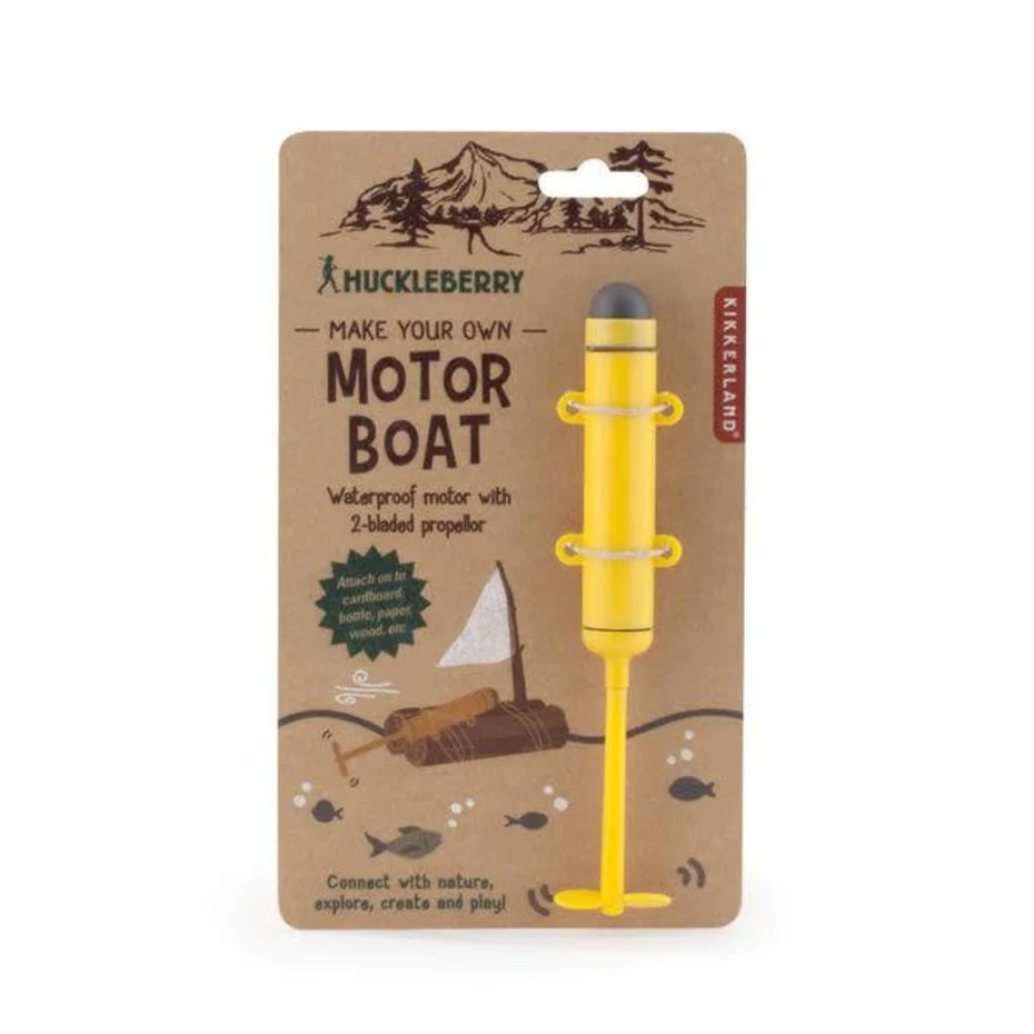 Make your own Motor Boat