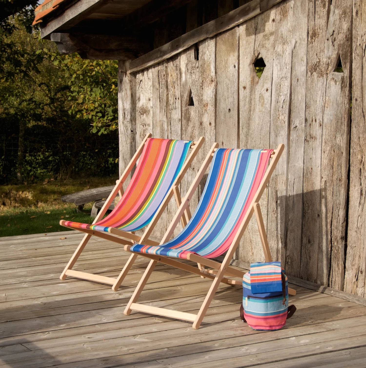 strandstoel, regisseursstoel of kruk bekleding op maat