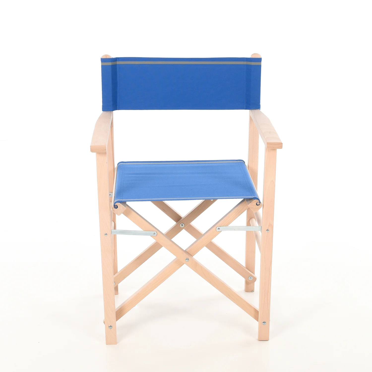 regisseursstoel uni blauw