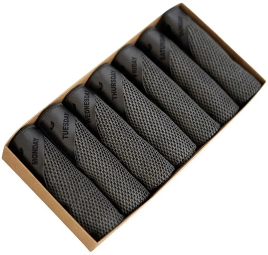 Klud wafel Vaatdoekjes 7 stuks – Charcoal