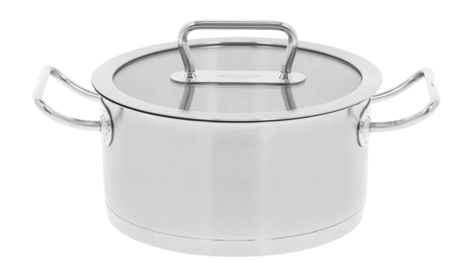 Demeyere Diverto Kookpan 18 cm met glazen deksel